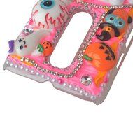 Spritech(TM) 3D Handmade Crystal Phone Case for Motorola Droid Turbo,Helloween Style Monster Pumpkin Design Smartphone... N18