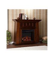 Tallow Espresso Electric Fireplace