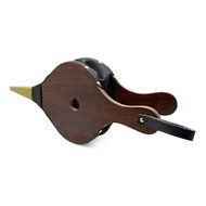Wood Bellows, Pretty Handy Fireplace Bellows 16" x 7" Air Bellow Fireplace Blower Leather Bellows Fire Bellows... N3