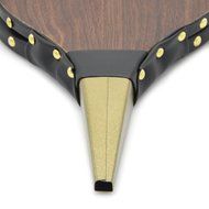 Wood Bellows, Pretty Handy Fireplace Bellows 16" x 7" Air Bellow Fireplace Blower Leather Bellows Fire Bellows... N5