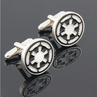 Star Wars Imperial Empire men's Jewelry Wedding Party Stainless Steel Cufflinks Cuff Link by Preciastore
