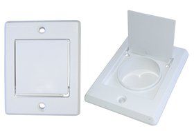 5 Central Vacuum Cleaner Inlet White Low Voltage ZVac Fittings For All Central Vacuum SystemsIncluding: Electrolux... N45
