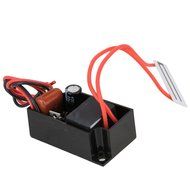 CNBTR AC110V 500 Mg/Hr Ceramic Plate Ozone Generator Tube for Air Water Purfier with 55 x 15mm Ceramic