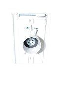 5 Central Vacuum Cleaner Inlet White Low Voltage ZVac Fittings For All Central Vacuum SystemsIncluding: Electrolux... N64