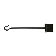 Clevr 29.5" 5pcs Fireplace Tool Set wood N6