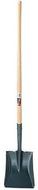 Ames True Temper 158140066 Long-Handle Square Point Shovel with Lacquered Handle N2