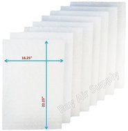 Goodman G1EAC-2025 Air Cleaner Replacement Filter Pads 20X25 Refills GA1MEDIA-2025 (4 Pack)