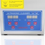 OrangeA Ultrasonic Cleaner Ultrasonic Cleaner Solution Heated Ultrasonic Cleaner 15L for Jewelry Watch Cleaning... N4