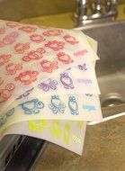 oogaa Silicone Placemat, Blue N19