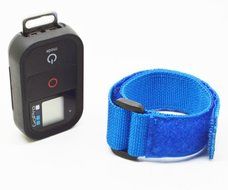 ProGear Blue Adjustable Nylon Strap Remote Control Holder For GoPro Hero 4/3+/3/2/1 N2