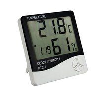 Elegant Home Housedhold Electronic Digital Large LCD Screen Standing/Hanging Type Indoor/Outdoor Weather Humidity... N2