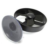 JZHY USB Fan Small Mini Desk Table Foldable Fan with Sucker, EVA Blades, Quiet, Two mode Speed, Personal for Home... N5