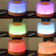 LEWONDE 4 IN 1 500ml Aromatherapy Essential Oil Diffuser Humidifier with Remote Control Color Light Changing and... N5