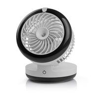 Pojazia Mini USB Output Electric Fan Rechargeable Humidifier Misting Fan (Pink) N11