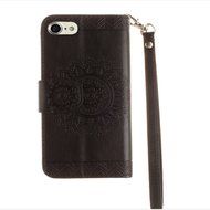 iPhone 6 Plus/6s Plus 5.5 Flower Wallet Case-Auroralove 3D Red iPhone 6 Plus/6s Plus 5.5 Classic Ethnic Mandala... N22