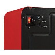 Duraflame CFS-300-RED Red Portable Personal Electric Space Heater Cube with Electric Fireplace