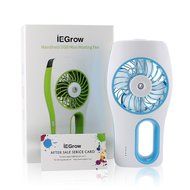 iEGrow Handheld USB Mini Misting Fan with Personal Cooling Humidifier(Pink) N5