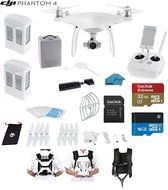 DJI Phantom 4 Quadcopter Drone Kit with 2 Batteries and Accessories (10 Items)