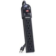 CyberPower CSB806 Surge Protector 8-Outlets 6 Ft Cord 1800 Joules N4