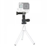 FOTOWELT Adjustment Curved Adhesive Helmet Side Mount kit for GoPro Hero 4 Hero 3+ Hero 3 Hero 2 Hero 1