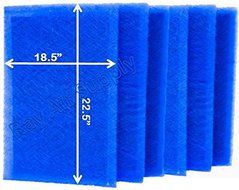 Dynamic Air Cleaner Replacement Filter Pads 20X25 Refills (6 Pack)