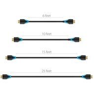 High Speed HDMI Cable (26.4 Feet &ndash;8Meter) UHD HDMI 2.0 Ultra High Speed 18Gbps - Gold Plated Connectors With Ethernet... N2