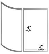 1 Inch Core - 4 x 2 Zebra Compatible Direct Thermal Quick Remove REMOVABLE Labels 20 Rolls for Zebra Desktop Printer...