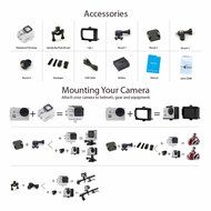 Topjoy 1080P Full HD 2.0 inch LCD Screen Waterproof Sports Action Camera Cam DV 12MP DVR Helmet Camera Sports... N2