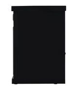 3G Plus 14" Mini Electric Fireplace Hearth Portable Heater Log Fuel Effect, 1000 Watt&mdash;Black N3