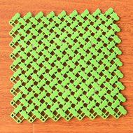 KAKA(TM) Slip-Resistant Non-slip Bathroom Floor Bathtub Kitchen Desk Home Mildew Mold Resistant Bath Mat Square... N10