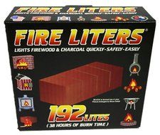 FIRE LITERS 10192 Fireplace Lighter (192 Pack) N2