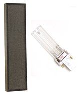 LSE Lighting Combo Pacakge UV Bulb LB4000 and FLT4825 AC4300 series True HEPA Filter B