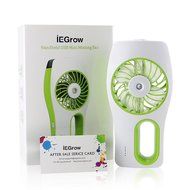 iEGrow Handheld USB Mini Misting Fan with Personal Cooling Humidifier(Pink) N13