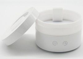 QH 100ml Colorful LED Light Aroma Humidifier (White) N3