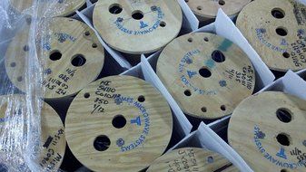Times Microwave LMR400 Bulk Coaxial Cable Reels | LMR-400 coax on wooden spool Plus MPD Digital (TM) Magnet (250...