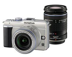 Olympus PEN E-PL1 12.3MP Live MOS Micro Four Thirds Mirrorless Digital Camera with 14-42mm f/3.5-5.6 Zuiko Digital... N4