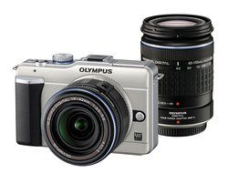 Olympus PEN E-PL1 12.3MP Live MOS Micro Four Thirds Mirrorless Digital Camera with 14-42mm f/3.5-5.6 Zuiko Digital... N5