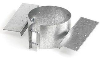 Chimney 77887 8 in. Superpro Roof Support Kit - Galvanized