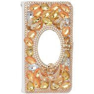 Note 5 Case, Galaxy Note 5 Case,Yaheeda Premium PU Leather [3D Metal Accessory ] Bling Diamond Crystal [Card Slot... N37