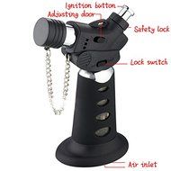 NJORD 1000&deg;c Welding Torch Jet Flame Cigarette Cigar Butane Gas Lighter(Black) N3
