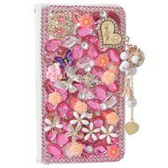 Note 5 Case, Galaxy Note 5 Case,Yaheeda Premium PU Leather [3D Metal Accessory ] Bling Diamond Crystal [Card Slot... N45