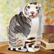 Deco Breeze White Tiger Figurine Fan N3