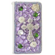 Note 5 Case, Galaxy Note 5 Case,Yaheeda Premium PU Leather [3D Metal Accessory ] Bling Diamond Crystal [Card Slot... N49