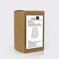 Codo 100 ml Aromatherapy Essential Oil Diffusers Portable Ultrasonic Cool Mist Aroma Humidifier with Color LED... N9