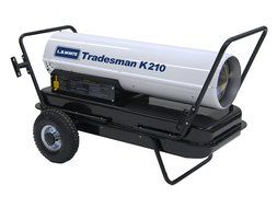 L.B. White CP210CK Tradesman K210 Portable Forced Air Kerosene Heater, 210,000 Btuh