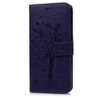 iPhone 7 Plus Case (5.5 inch) - Wallet Flip Folio Stand Case Embossed Flower Tree PU Leather Case Shockproof Soft... N67