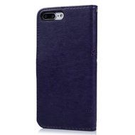 iPhone 7 Plus Case (5.5 inch) - Wallet Flip Folio Stand Case Embossed Flower Tree PU Leather Case Shockproof Soft... N68
