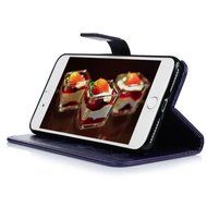 iPhone 7 Plus Case (5.5 inch) - Wallet Flip Folio Stand Case Embossed Flower Tree PU Leather Case Shockproof Soft... N69