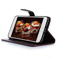 iPhone 7 Plus Case (5.5 inch) - Wallet Flip Folio Stand Case Embossed Flower Tree PU Leather Case Shockproof Soft... N78