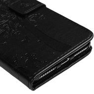 iPhone 7 Plus Case (5.5 inch) - Wallet Flip Folio Stand Case Embossed Flower Tree PU Leather Case Shockproof Soft... N81